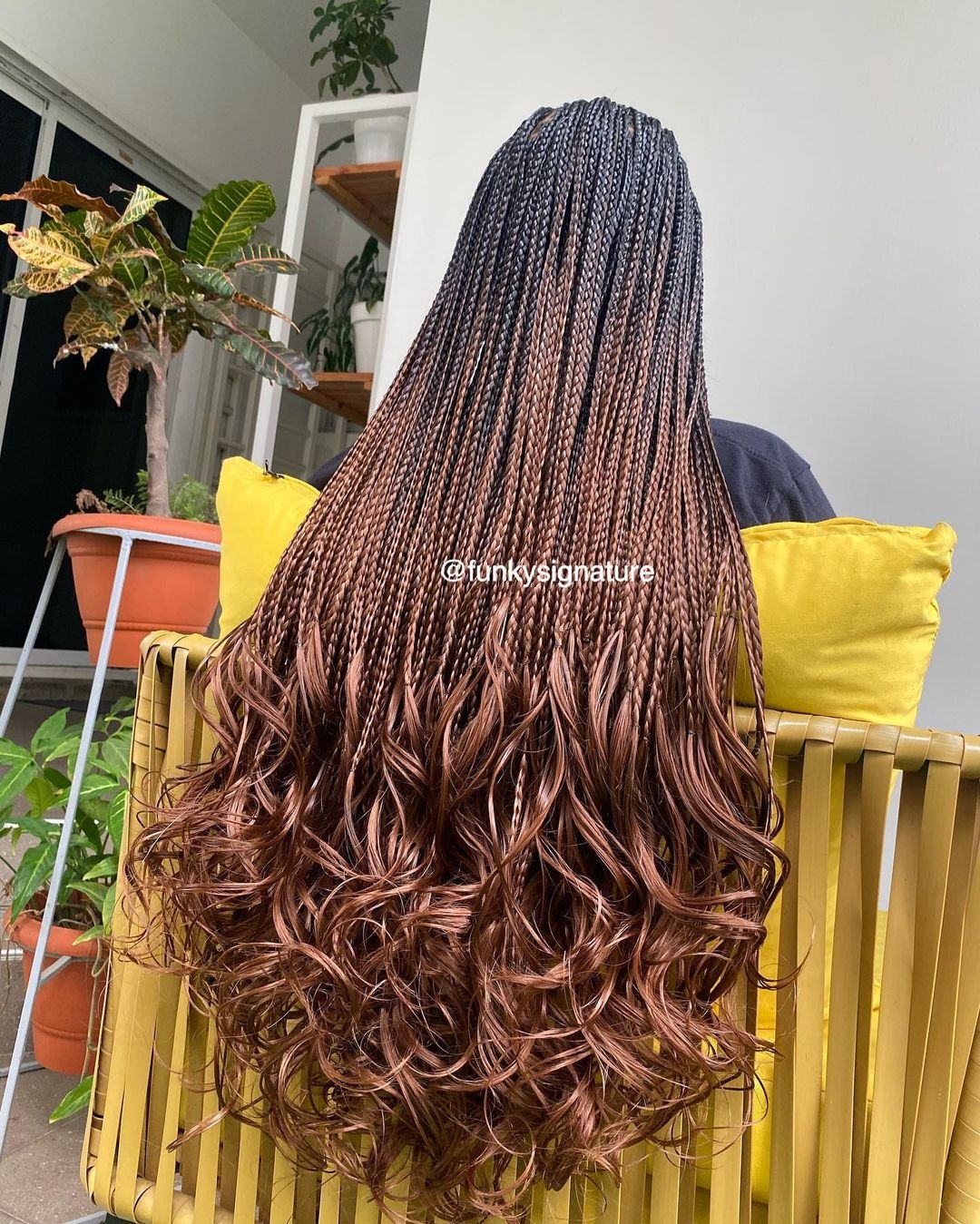 Knotless Braids hairstyle