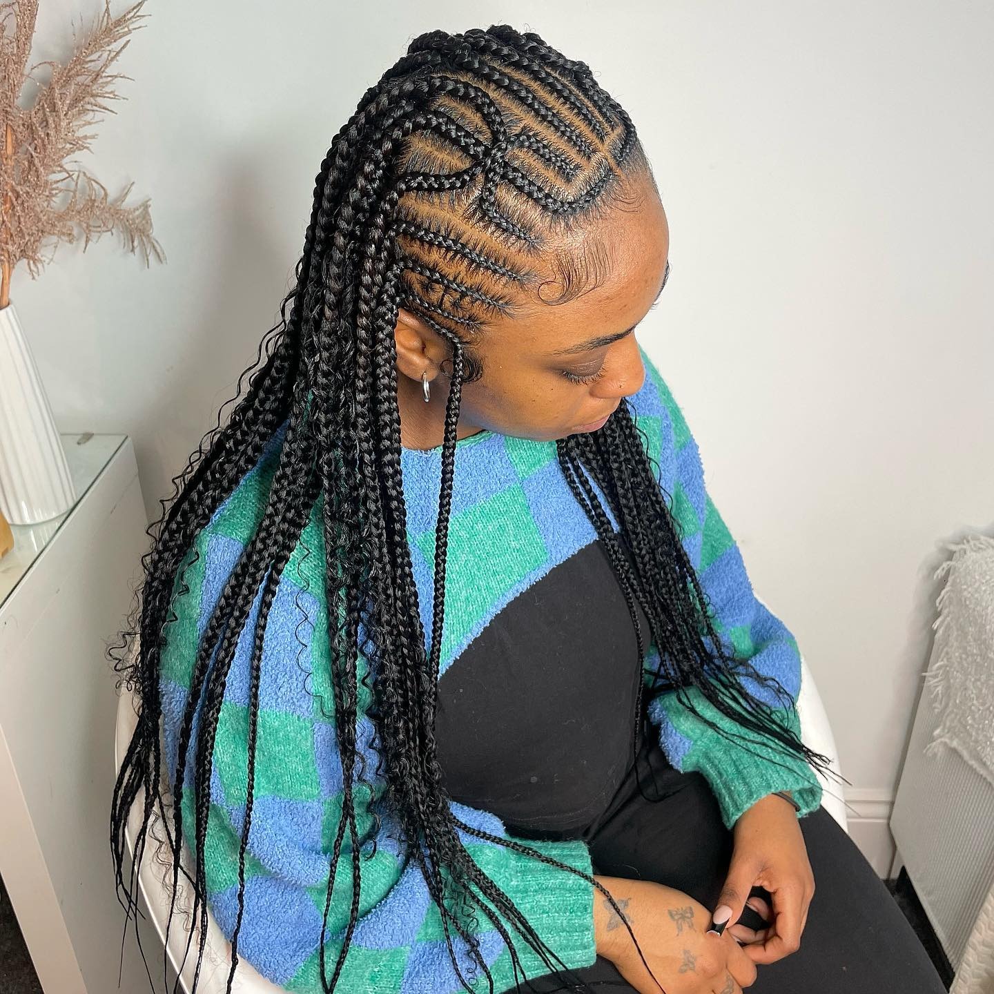 Fulani Braids hairstyle