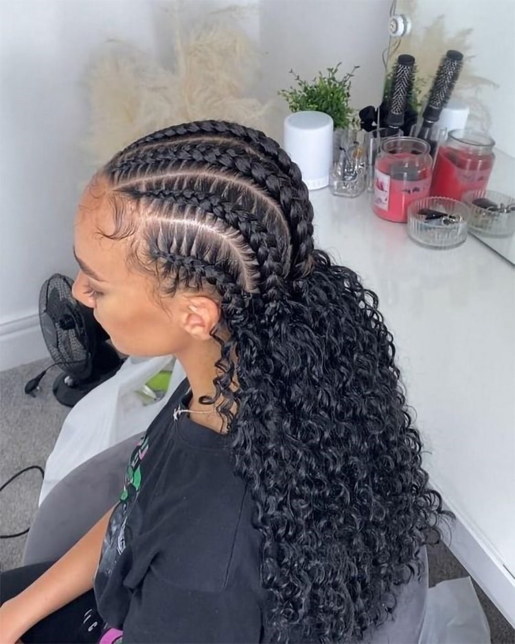 Weave hairstyle